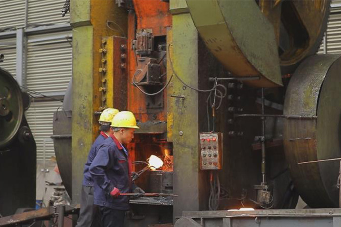 沛县网架配件车间